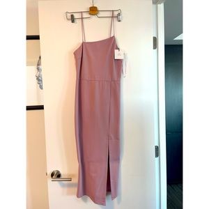 White Valentyne Dress. Size 8 (fits like a US 4/6). Mauve. NWT